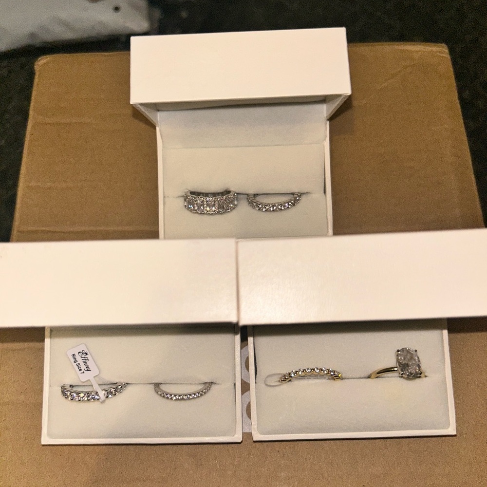 Elegant Silver and Gold Women's Jewelry Set